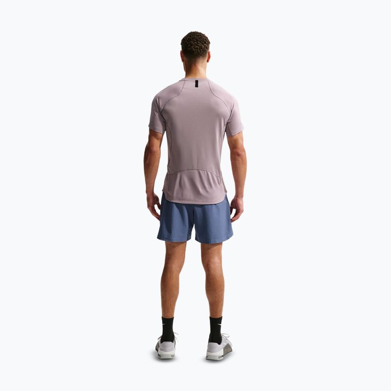 Trainings-T-Shirt Herren Nike Pro Training Dri-Fit light violet ore/black 3