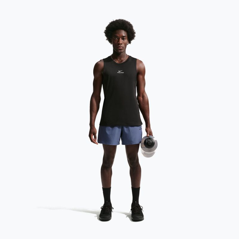 Trainings-T-Shirt Herren Nike Pro Training Dri-Fit black/white 2