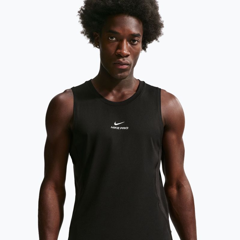 Trainings-T-Shirt Herren Nike Pro Training Dri-Fit black/white 4