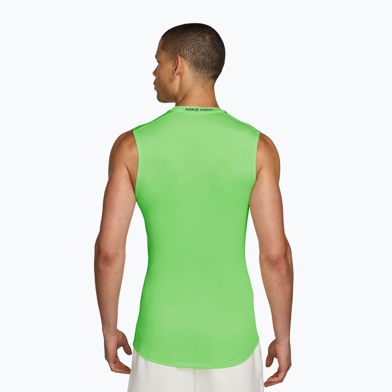 Trainings-T-Shirt Herren Nike Pro Dri-Fit Tight Sleeveless Fitness green strike/black 2