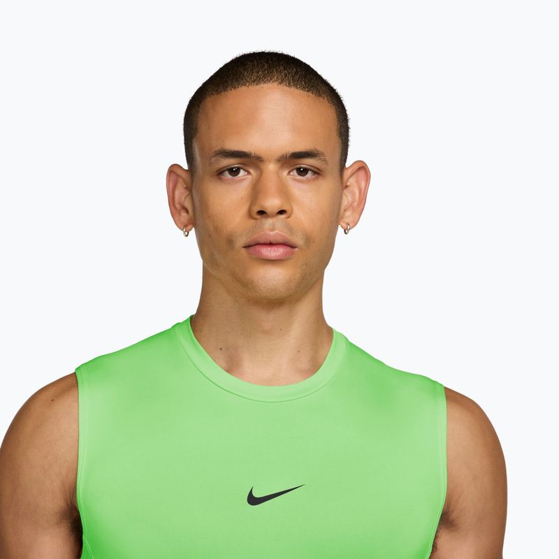 Trainings-T-Shirt Herren Nike Pro Dri-Fit Tight Sleeveless Fitness green strike/black 3