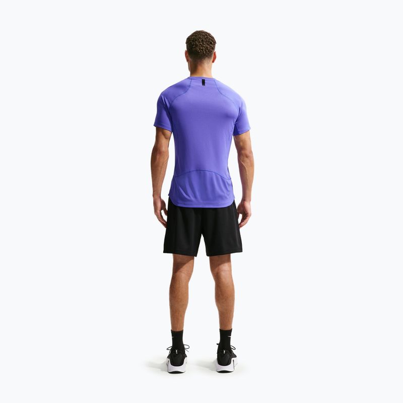 Trainings-T-Shirt Herren Nike Pro Training Dri-Fit persian violet/black 3