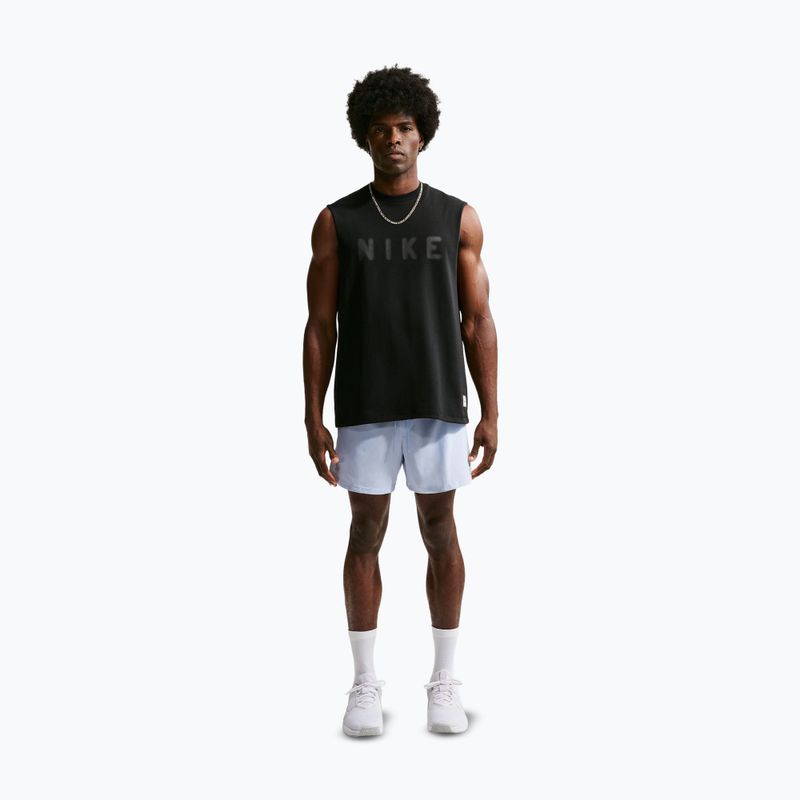 Herren-Trainingsshorts Nike N.A.C. Dri-Fit 5" hydrogen blue/black/light armory blue 2