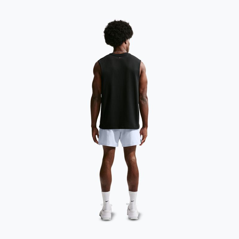 Herren-Trainingsshorts Nike N.A.C. Dri-Fit 5" hydrogen blue/black/light armory blue 3