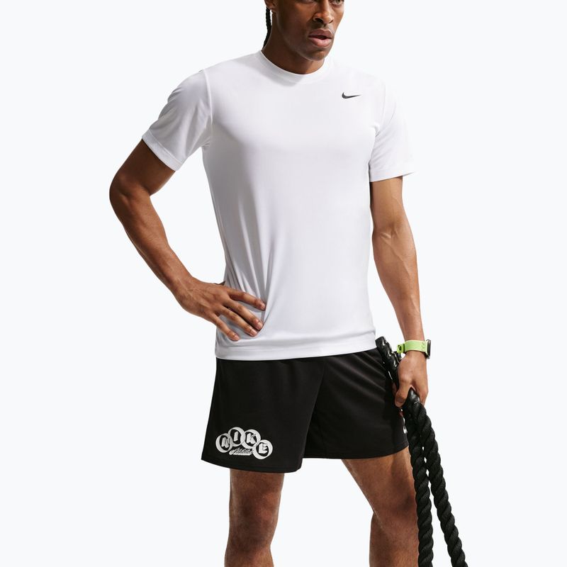 Herren-Trainingsshorts Nike Flex Dri-Fit 7" black/white 4