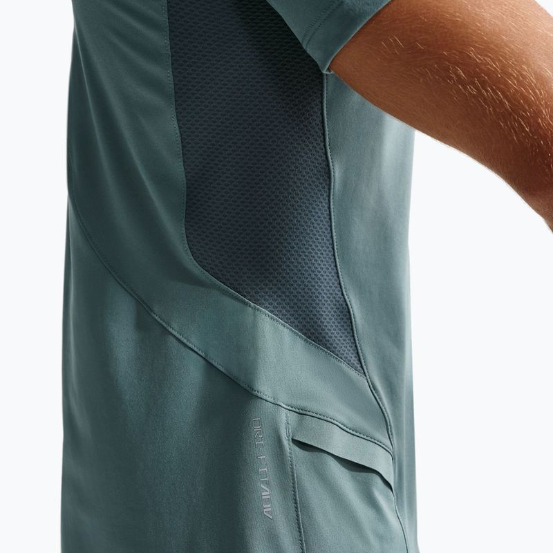 Trainings-T-Shirt Herren Nike Pro Training Dri-Fit mineral slate/faded spruce/green strike 7