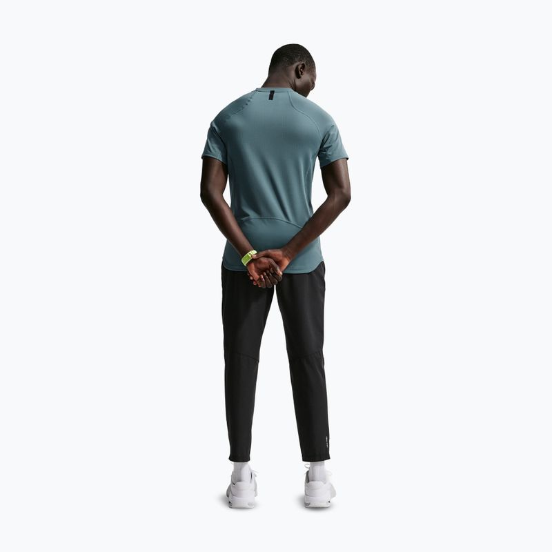 Trainings-T-Shirt Herren Nike Pro Training Dri-Fit mineral slate/green strike 3