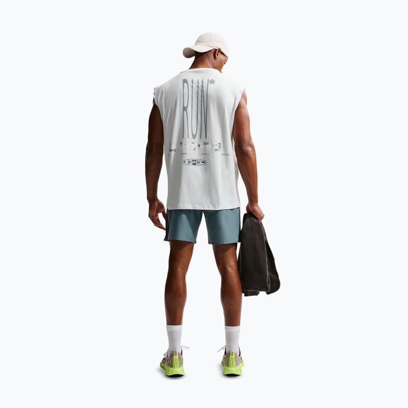 Herren-Laufshorts Nike Miler Dri-Fit Brief Lined7" mineral slate 3