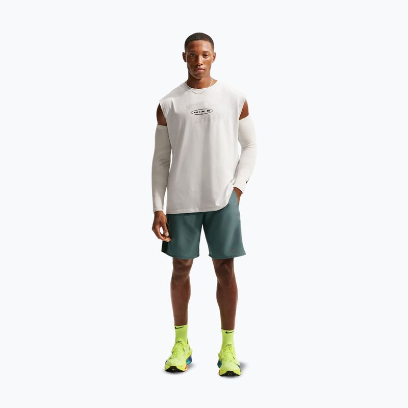 Herren-Laufshorts Nike Miler Dri-Fit 9" mineral slate 2