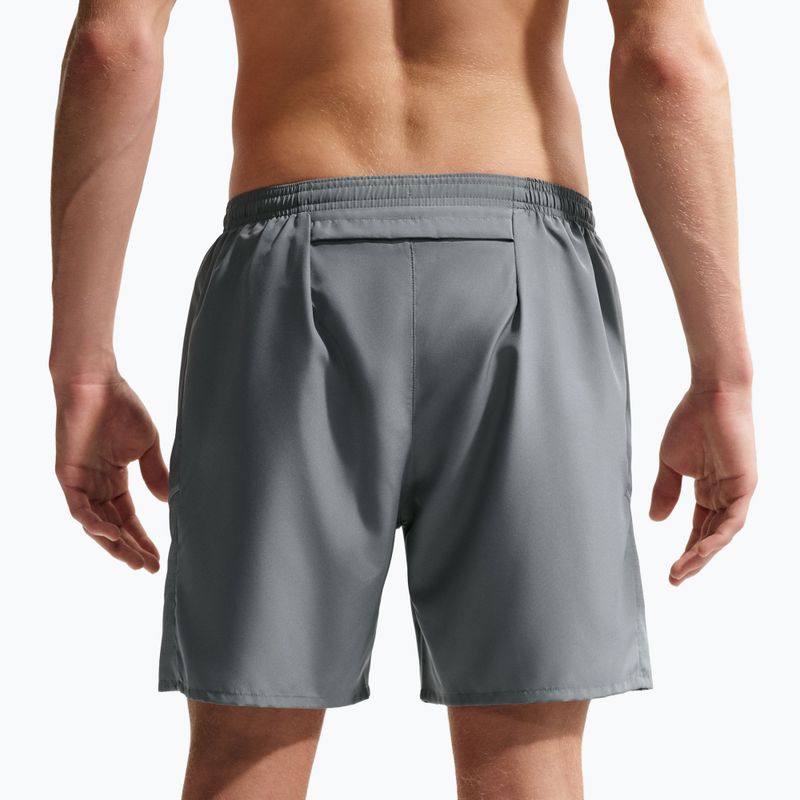 Herren-Laufshorts Nike Miler Dri-Fit Brief Lined7" smoke grey/smoke grey 4