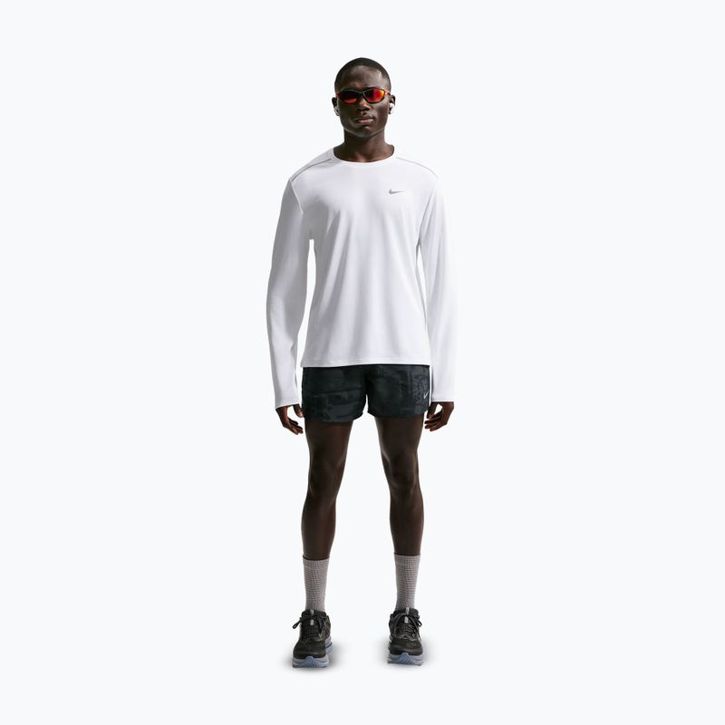 Lauf-Langarmshirt für Herren Nike Miler Dri-Fit UV white 2