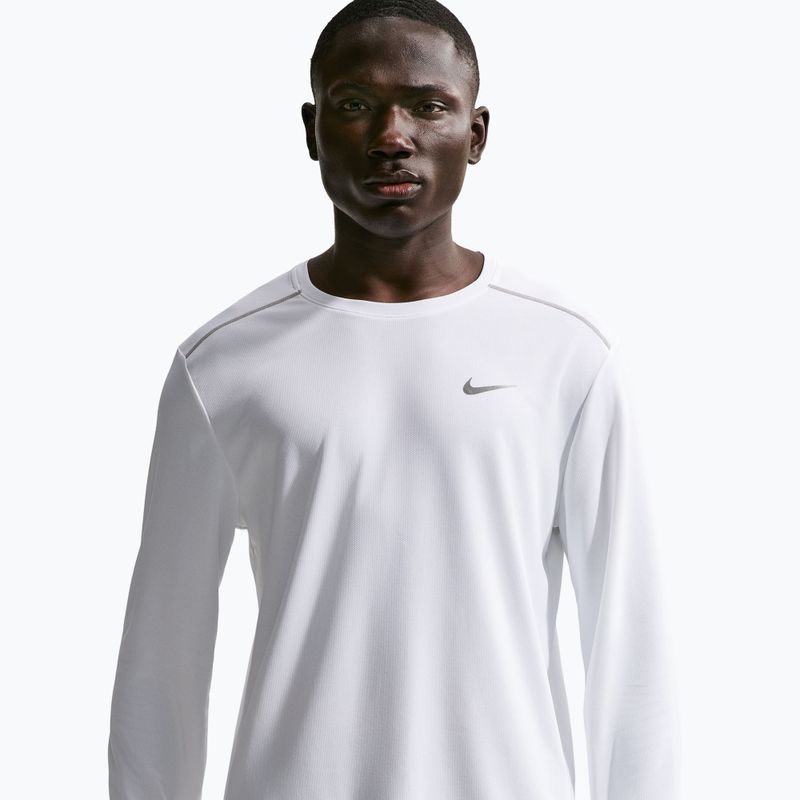 Lauf-Langarmshirt für Herren Nike Miler Dri-Fit UV white 5