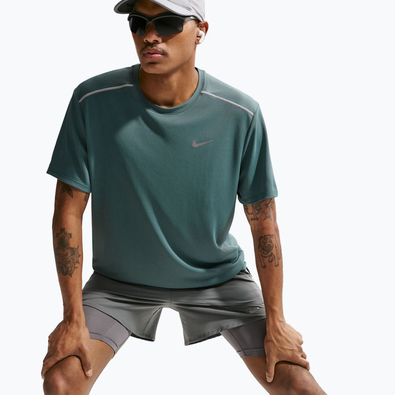 Herren-Laufshirt Nike Miler Dri-Fit UV mineral slate 4