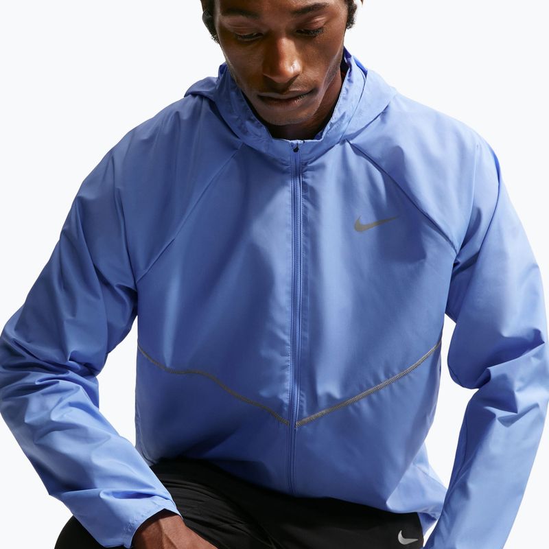 Laufjacke für Herren Nike Miler Repel UV royal pulse/royal pulse 5