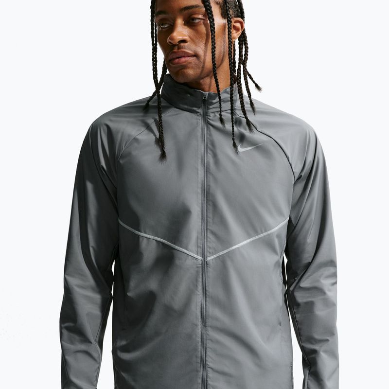 Laufjacke für Herren Nike Miler Repel UV smoke grey/smoke grey 4