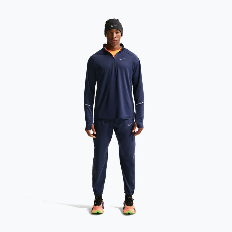 Laufsweatshirt für Herren Nike Miler Dri-Fit UV 1/2 Zip midnight navy 2
