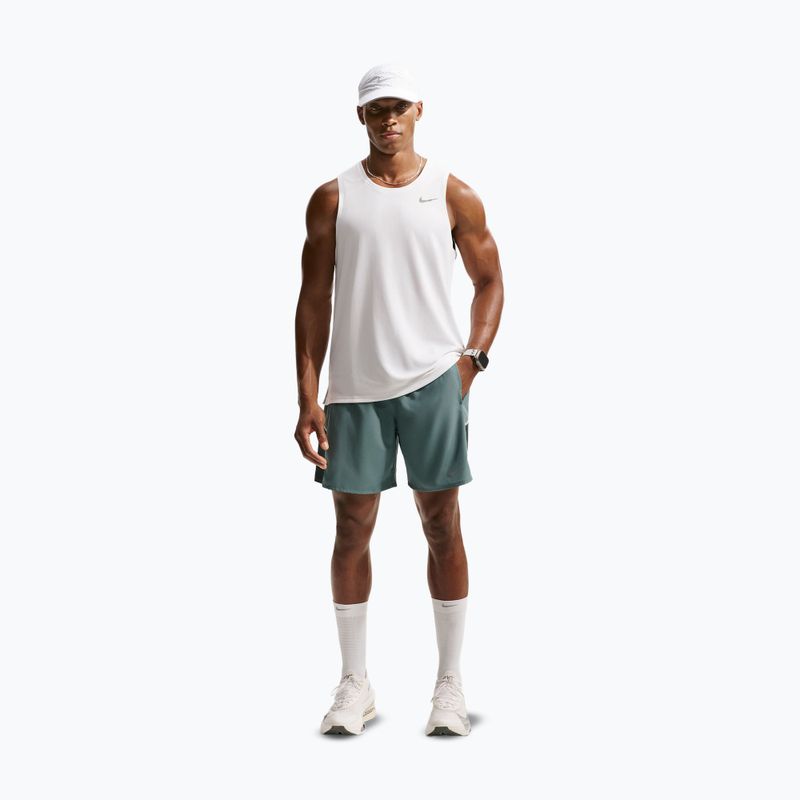 Herren-Laufshorts Nike Miler Dri-Fit 2in1 7" mineral slate 2