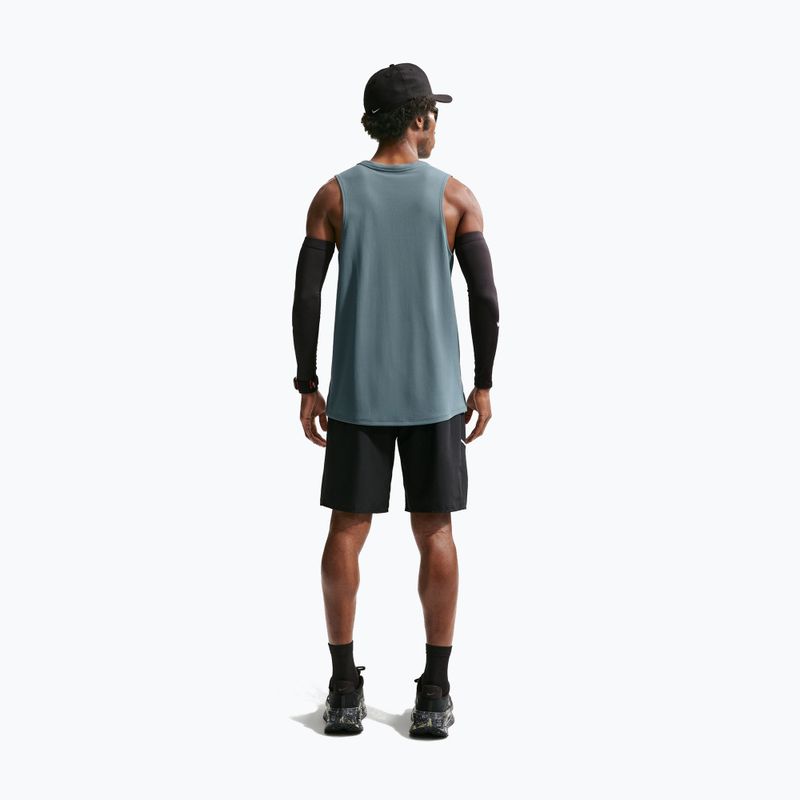 Herren-Laufshirt Nike Miler Dri-Fit mineral slate 3