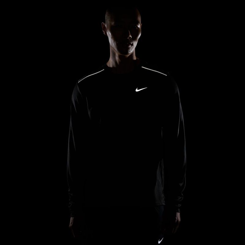 Lauf-Langarmshirt für Herren Nike Miler Dri-Fit UV black 8