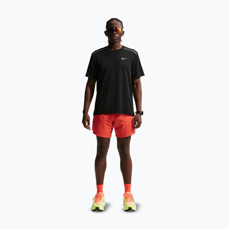 Herren-Laufshirt Nike Miler Dri-Fit UV black 2