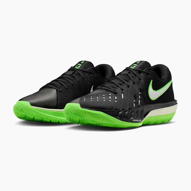 Herren-Basketballschuhe Nike G.T. Cut Academy 2 black/voltage green/volt tint/white 3