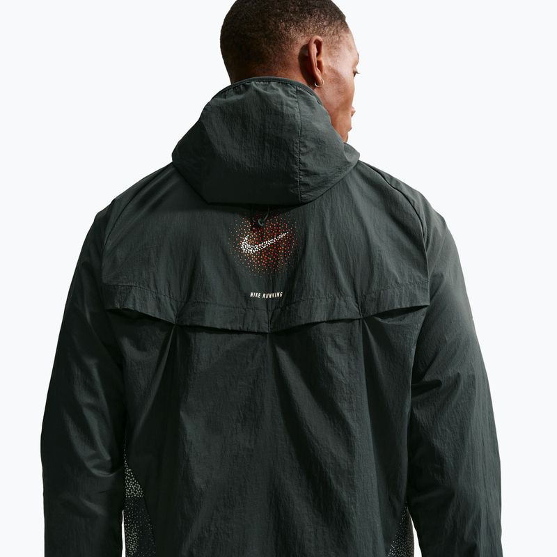 Laufjacke für Herren Nike Stride Repel UV black spruce 5