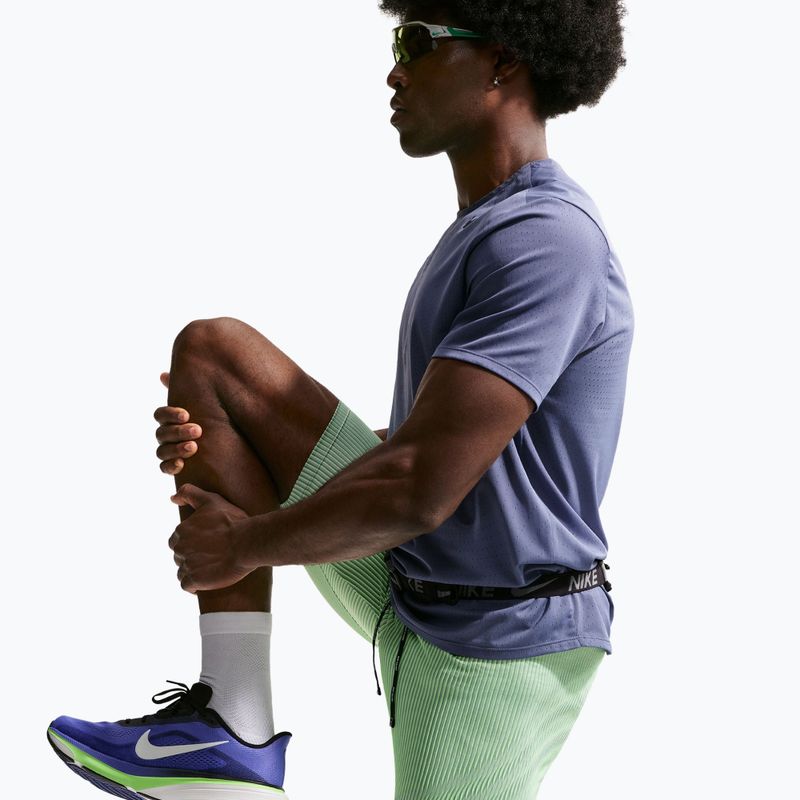 Herren-Trainingsleggings Nike AeroSwift Dri-Fit ADV 1/2 Tights lime blast/steam/light silver/black 6