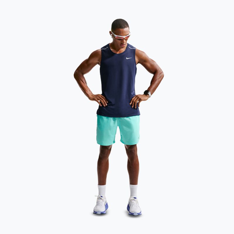 Herren-Laufshirt Nike Miler Dri-Fit midnight navy 2