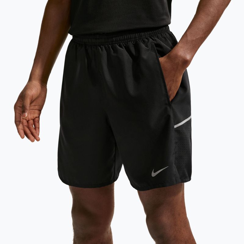 Herren-Laufshorts Nike Miler Dri-Fit 2in1 7" black/black 5