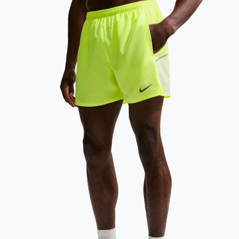 Herren-Shorts Nike Miler Dri-Fit Brief Lined 5" volt ice/barely volt 4