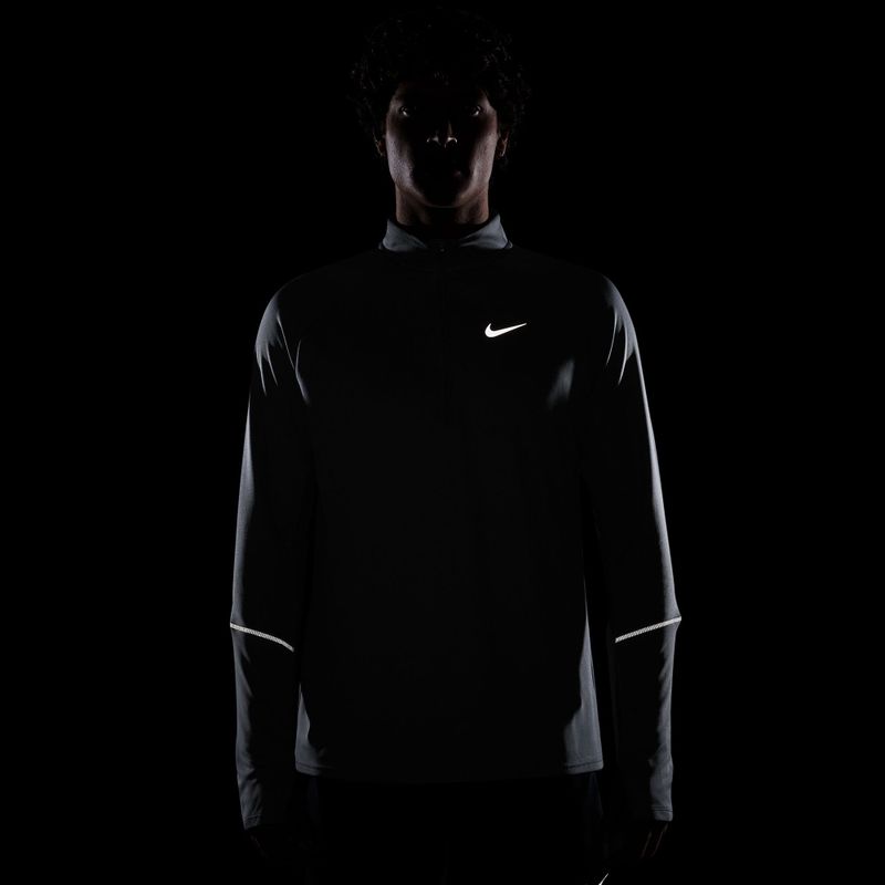 Laufsweatshirt für Herren Nike Miler Dri-Fit UV 1/2 Zip smoke grey 7