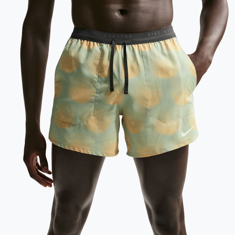 Herren-Laufshorts Nike Stride Dri-Fit Brief Lined 5" jade horizon 5