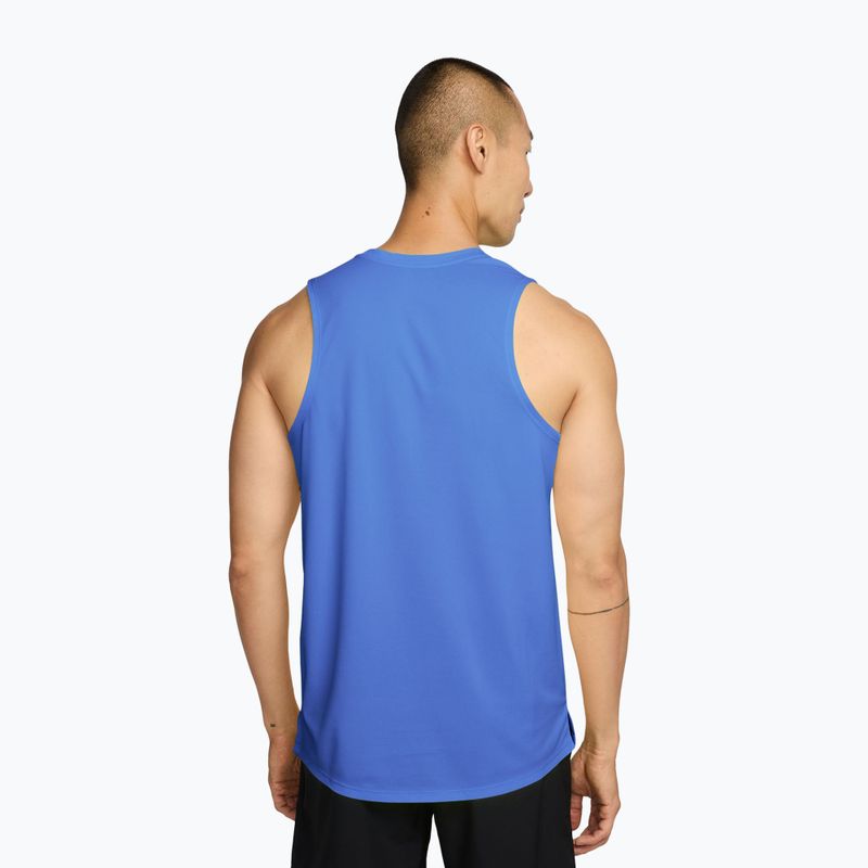 Herren-Laufshirt Nike Miler Dri-Fit royal pulse 2
