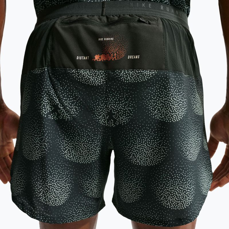Herren-Laufshorts Nike Stride Dri-Fit Brief Lined 5" black spruce 6