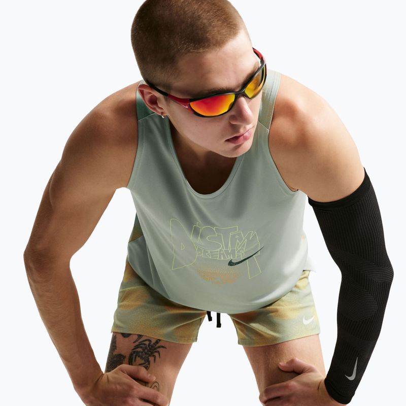 Herren-Laufshirt Nike Stride Dri-Fit ADV jade horizon/linen 5