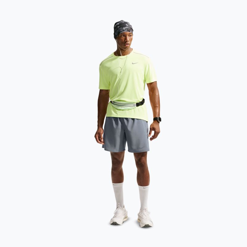 Herren-Laufshorts Nike Miler Dri-Fit 2in1 7" smoke grey/smoke grey 2