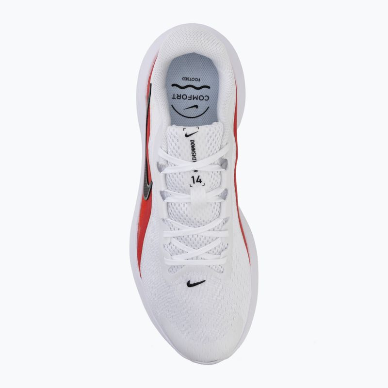 Herren-Laufschuhe Nike Downshifter 14 white/university red/anthracite/black 5