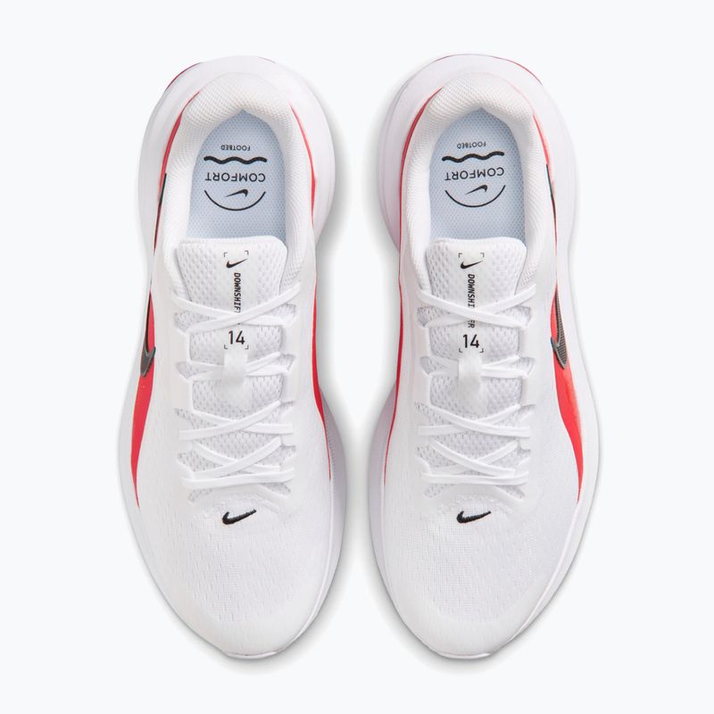 Herren-Laufschuhe Nike Downshifter 14 white/university red/anthracite/black 5