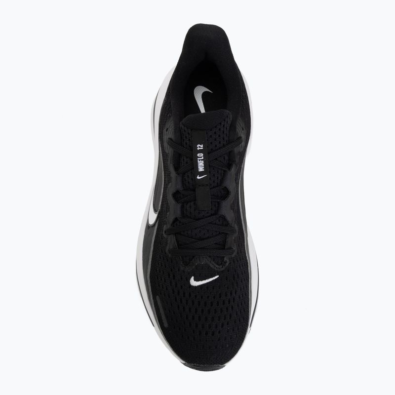 Laufschuhe für Damen Nike Winflo 12 black/dark smoke grey/white 5