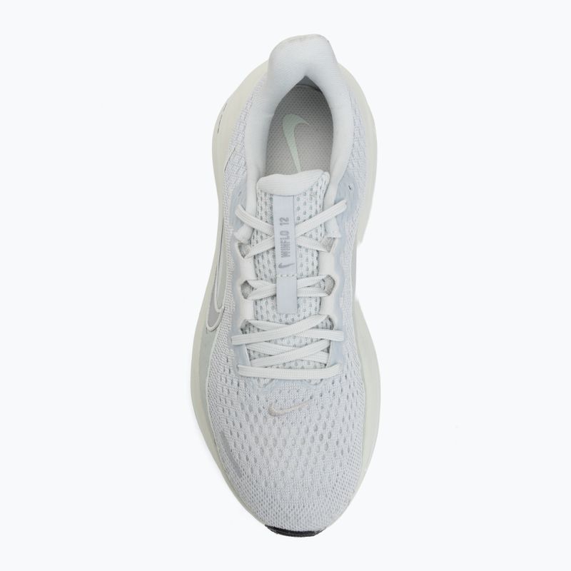 Laufschuhe für Damen Nike Winflo 12 off white/barely green/metallic silver 5