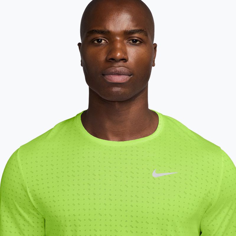 Herren-Laufshirt Nike Miler Breathe volt ice 3
