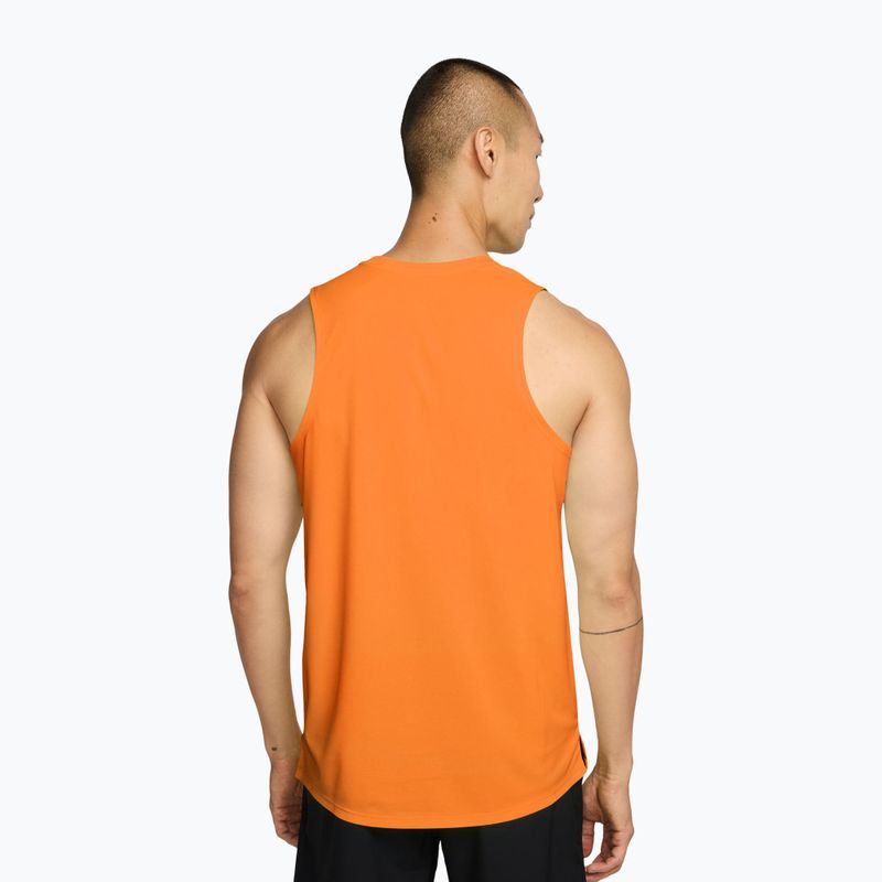 Herren-Laufshirt Nike Miler Dri-Fit total orange 2