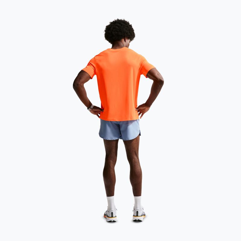 Herren-Laufshirt Nike Miler Dri-Fit UV total orange 2