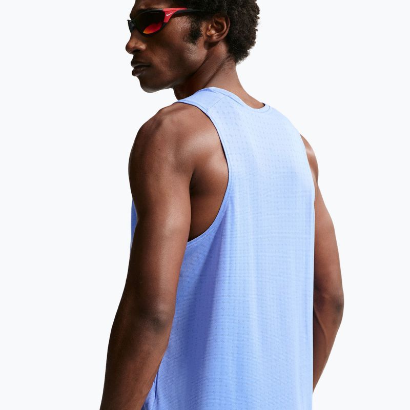 Herren-Laufshirt Nike Miler Breathe royal pulse 5