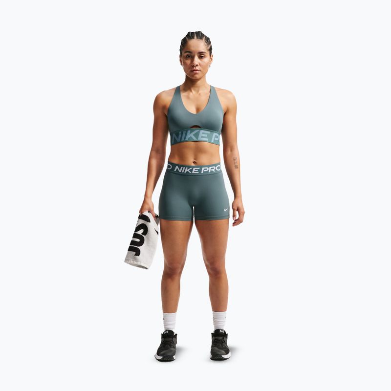 Sport-BH Nike Pro Sculpt Medium Support mineral slate/denim turquoise/white 2