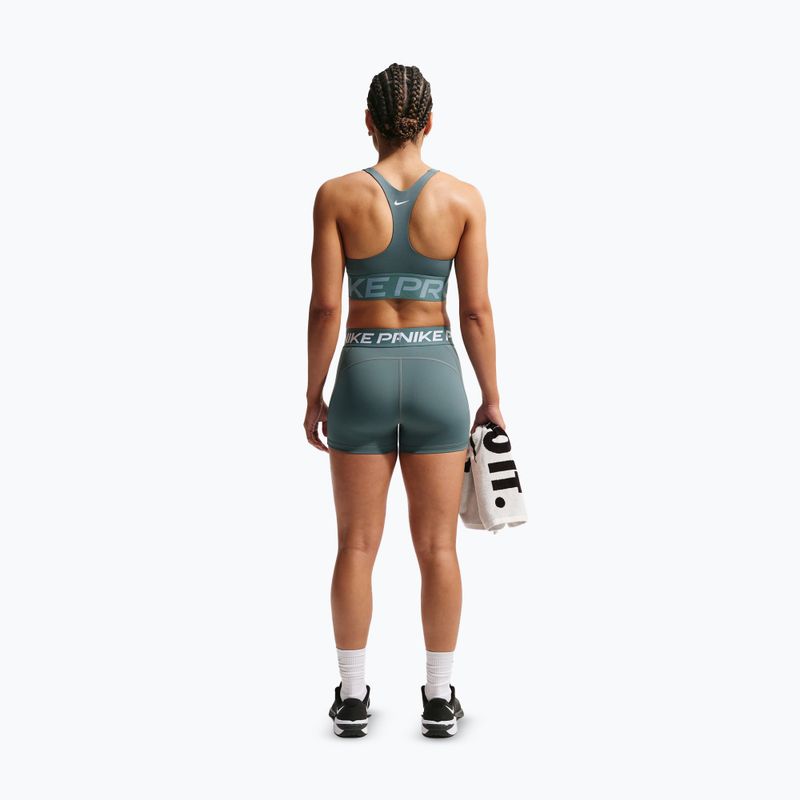 Sport-BH Nike Pro Sculpt Medium Support mineral slate/denim turquoise/white 3