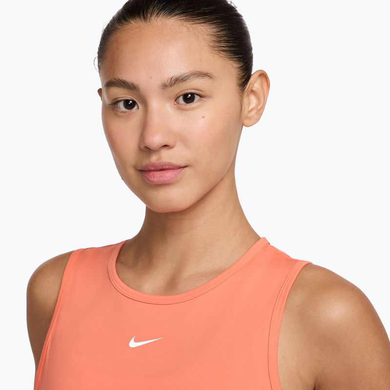 Damentrainingstop Nike Pro Dri-Fit crimson bliss/white 3