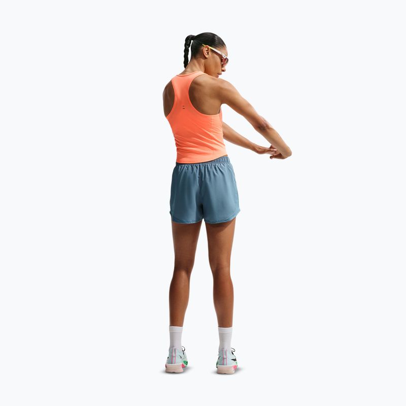 Damen-Laufshirt Nike Swoosh Run Dri-Fit orange pulse/photon dust/white 3