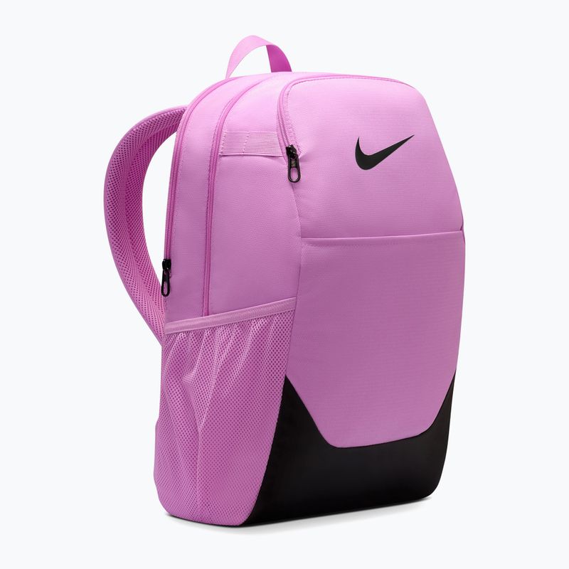 Rucksack Nike Brasilia 24 l light magenta/black/black 2