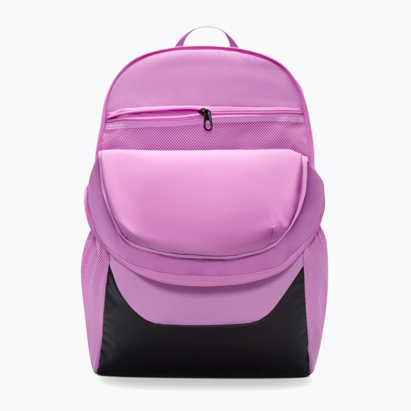 Rucksack Nike Brasilia 24 l light magenta/black/black 4
